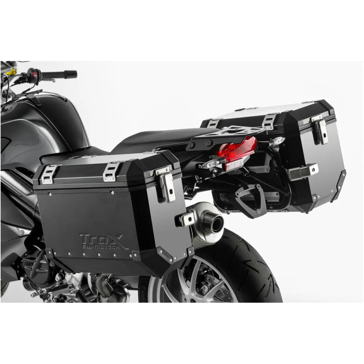 SW-Motech Evo Side Luggage Carriers Black | Vendor No KFT.07.665.20000/B FREE UK Delivery, FREE 365 Day Returns | Moto Central