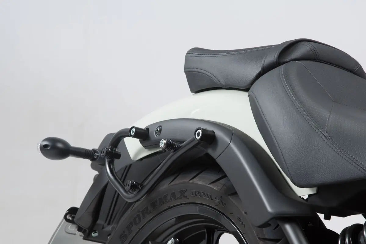 SW-Motech SLC Left Side Luggage Carrier Black | Vendor No HTA.08.855.10000 FREE UK Delivery, FREE 365 Day Returns | Moto Central