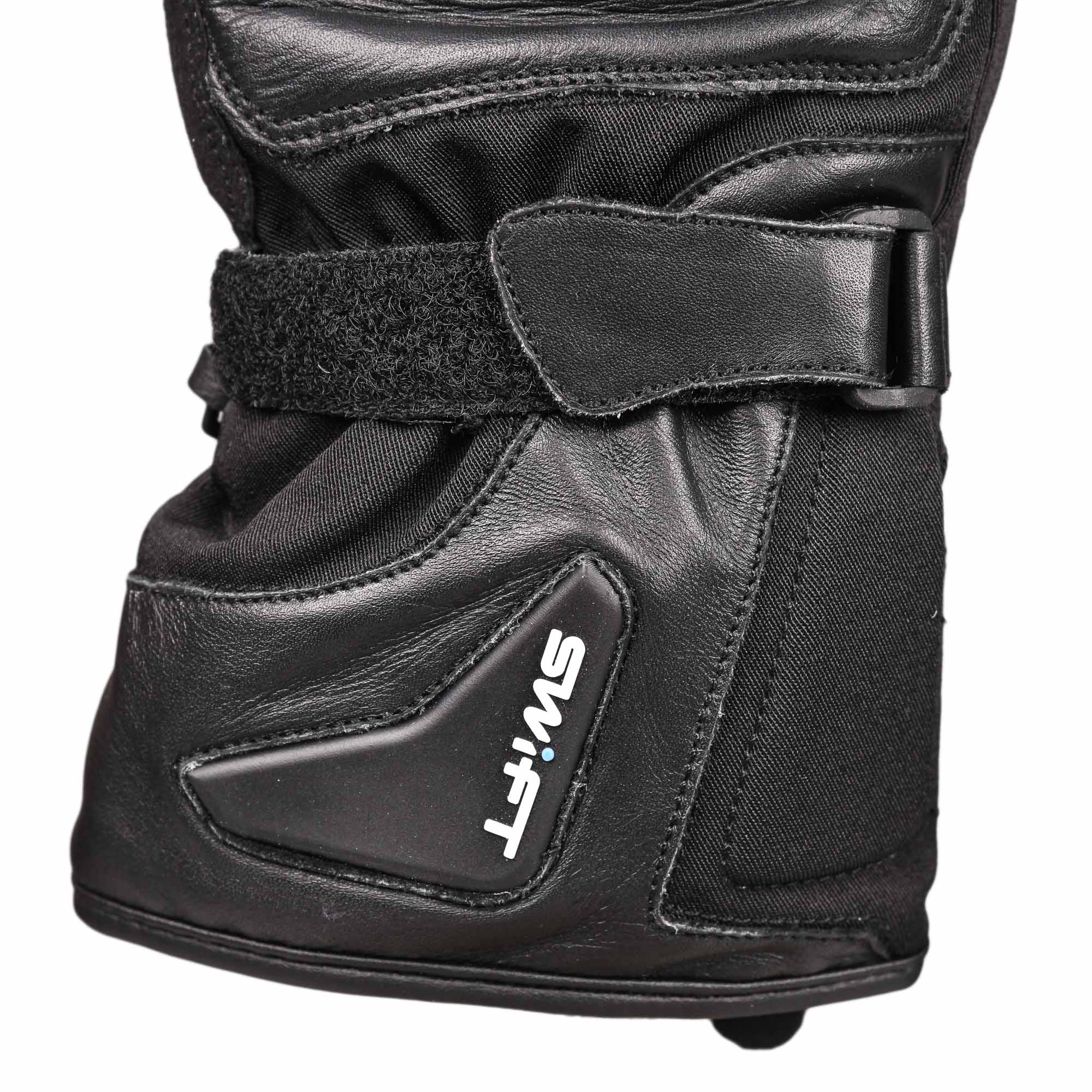 Swift S1 Waterproof Road Gloves Black - FREE UK Shipping, FREE 365 Day Returns | Moto Central