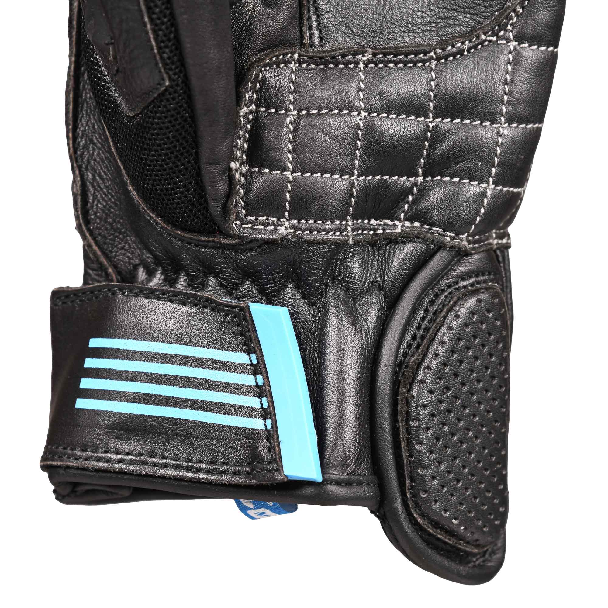 Swift S4 Leather Road Gloves Black  - FREE UK Delivery - Moto Central