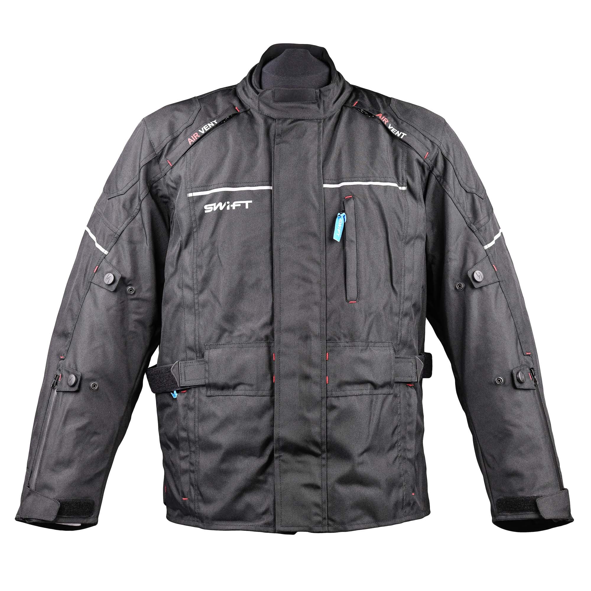 Swift S1 Textile Road Jacket Black  - FREE UK Delivery - Moto Central