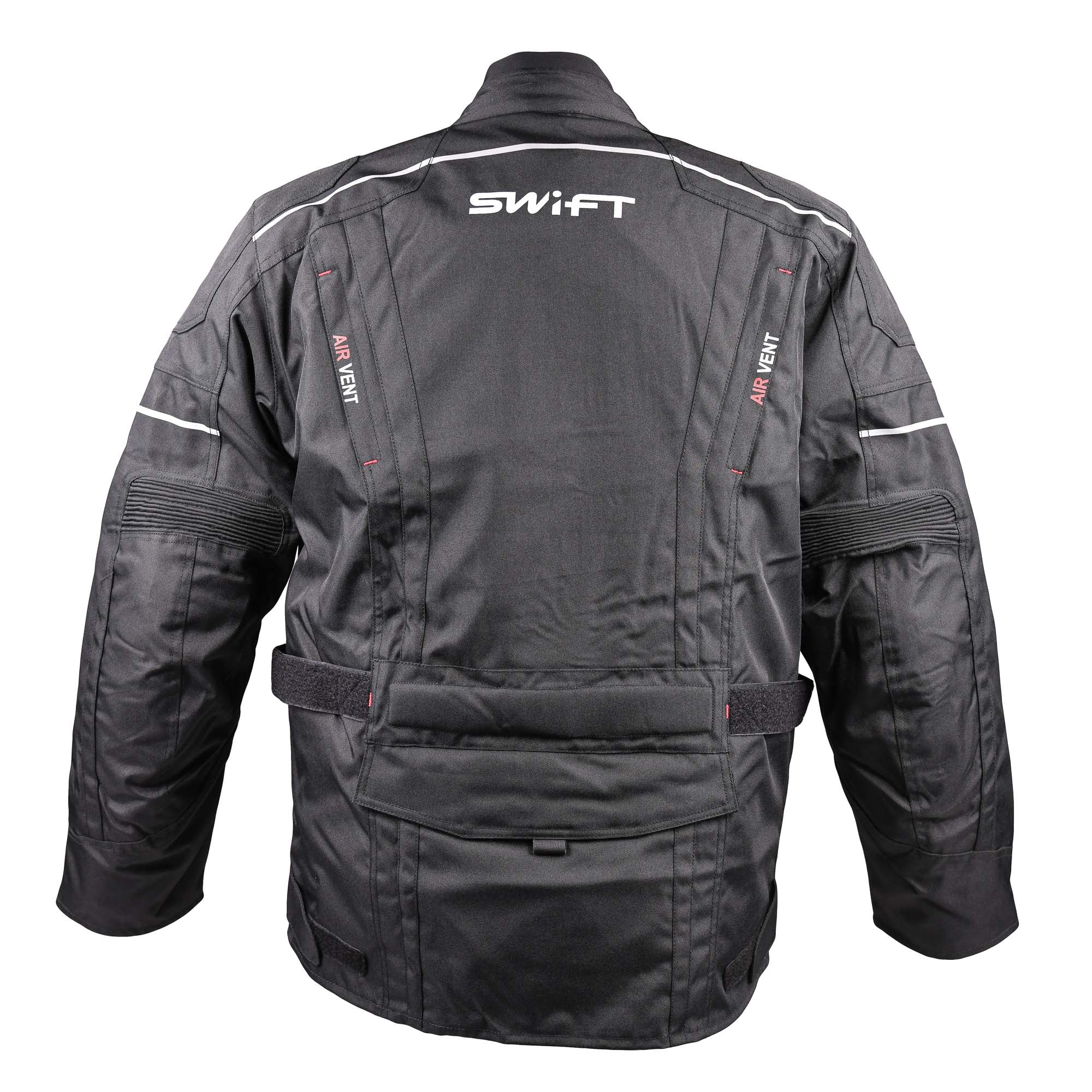 Swift S1 Textile Road Jacket Black - FREE UK Shipping, FREE 365 Day Returns | Moto Central