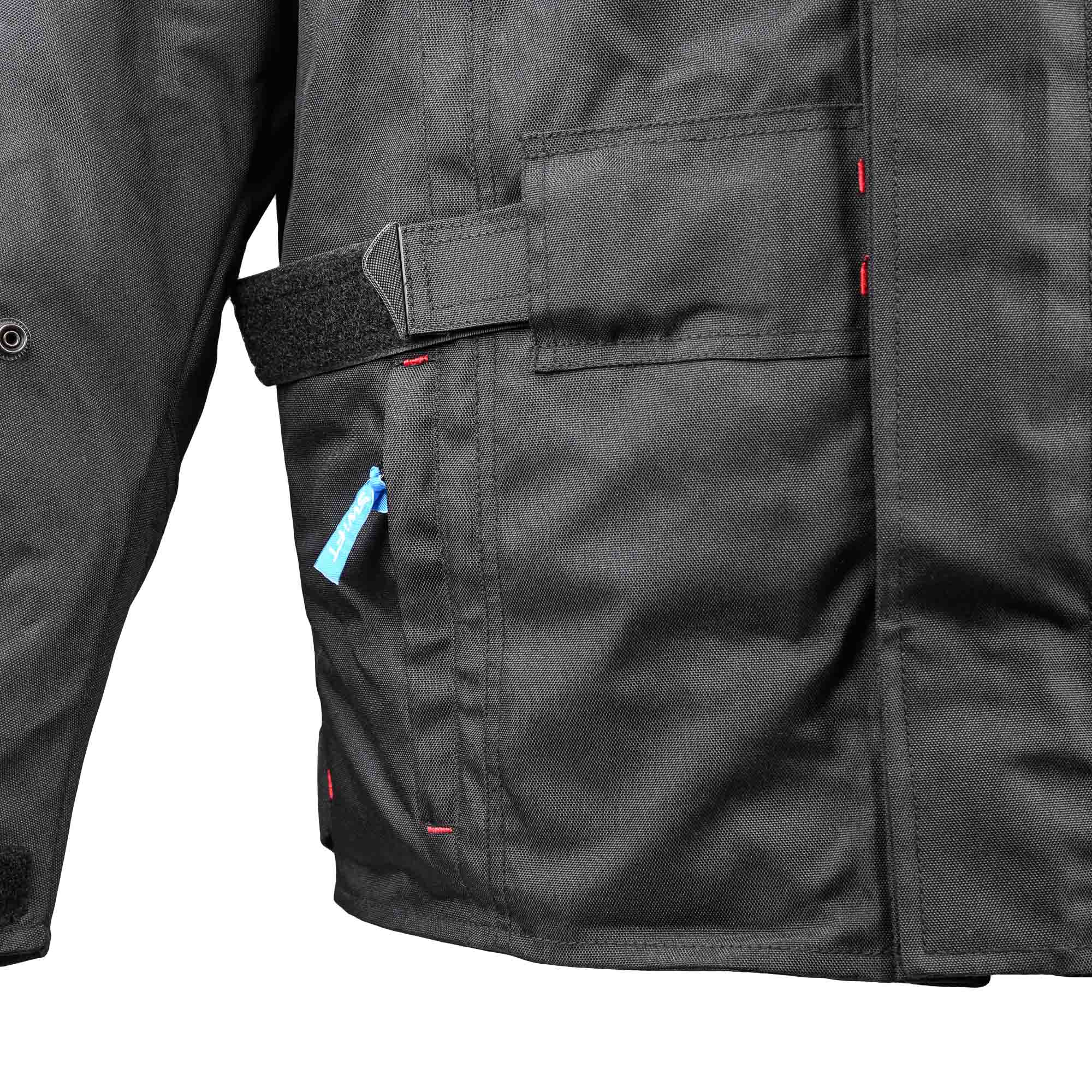 Swift S1 Textile Road Jacket Black - FREE UK Shipping, FREE 365 Day Returns | Moto Central