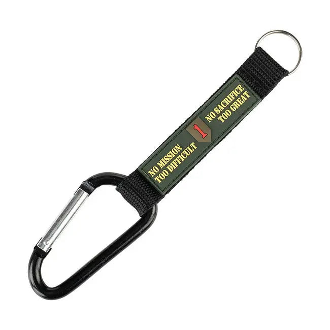 Army Surplus No Mission / Sacrifice Carabiner Hook  - FREE UK Shipping, FREE 365 Day Returns | Moto Central