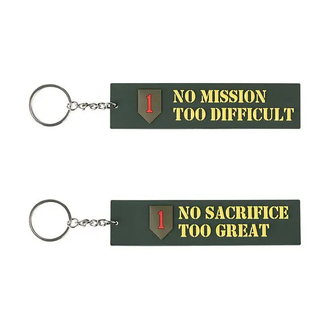 Army Surplus No Mission / Sacrifice Keychain  - FREE UK Shipping, FREE 365 Day Returns | Moto Central