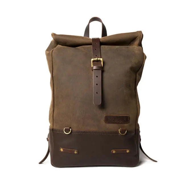 Trip Machine Backpack / Saddlebag Tobacco Brown  - FREE UK Shipping, FREE 365 Day Returns | Moto Central