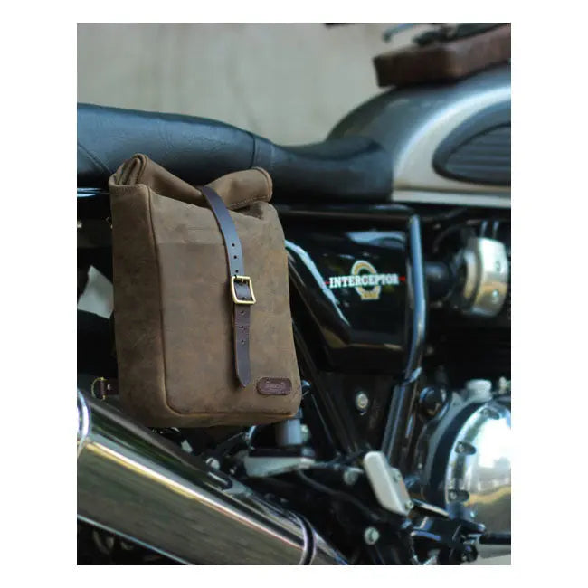 Trip Machine Universal Mini Backpack / Saddlebag Tobacco  - FREE UK Shipping, FREE 365 Day Returns | Moto Central