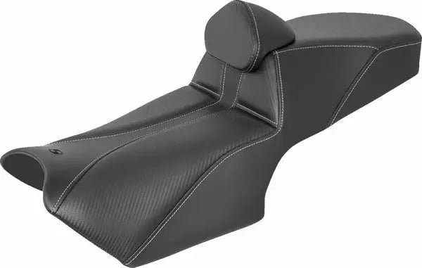 Saddlemen Adventure Tour Seat With Backrest Black - FREE UK Shipping, FREE 365 Day Returns | Moto Central