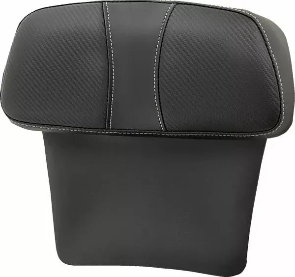 Saddlemen Dominator Chopped Tour Pak Backrest Pads Black - FREE UK Shipping, FREE 365 Day Returns | Moto Central