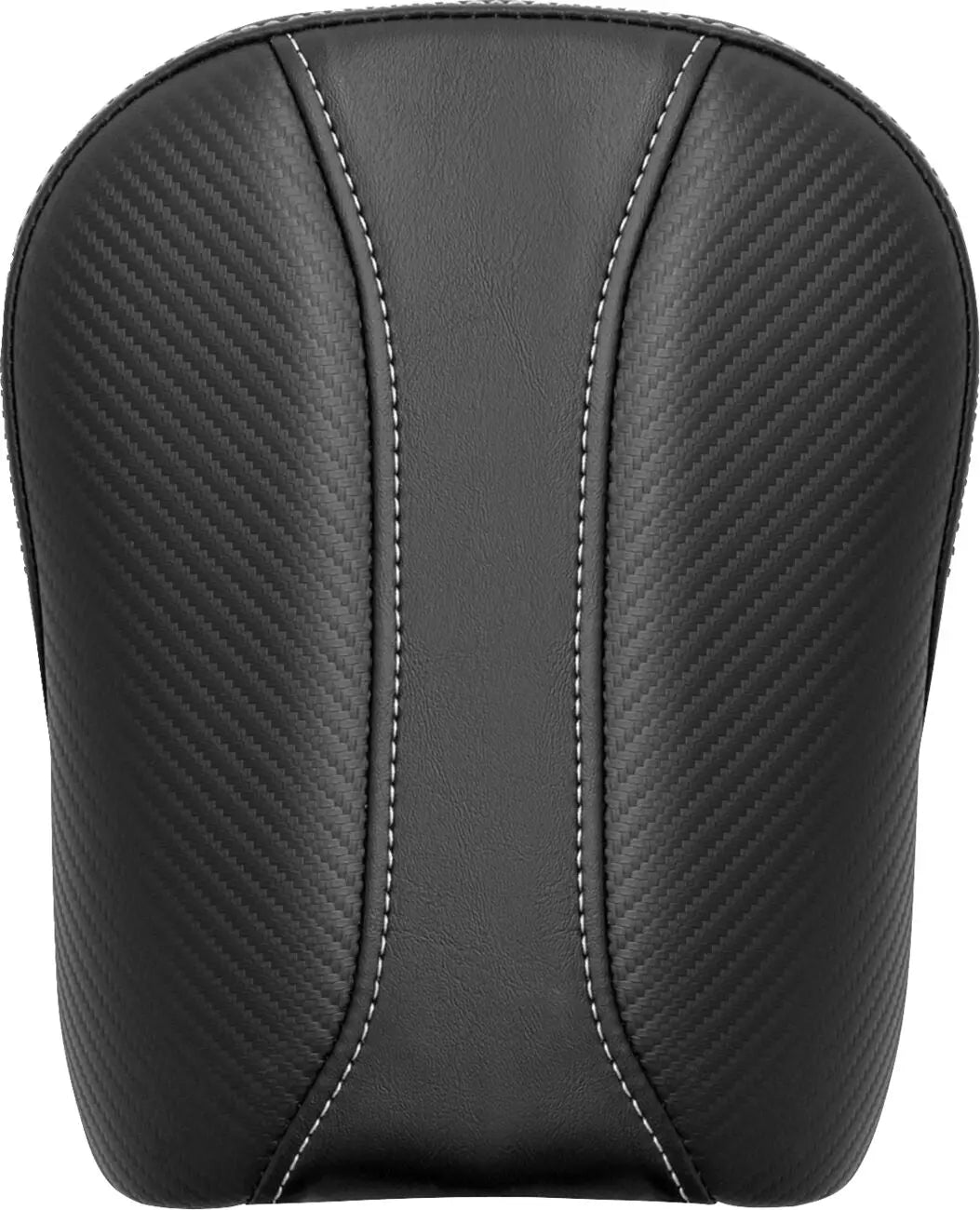 Saddlemen Dominator XL Silver Stitching Pillion Pad Black / Silver - FREE UK Shipping, FREE 365 Day Returns | Moto Central