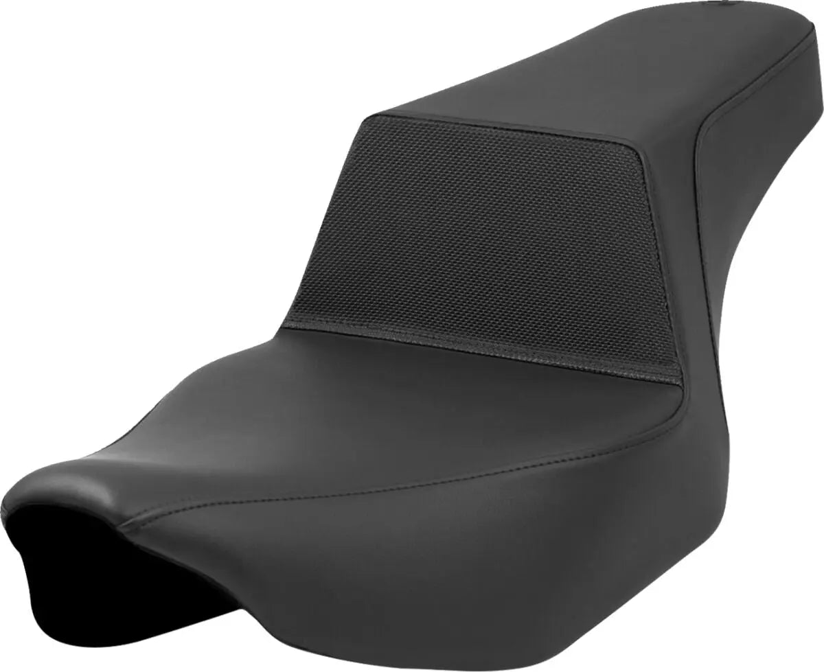 Saddlemen Gripper Step-Up Extended Reach Seat Black - FREE UK Shipping, FREE 365 Day Returns | Moto Central