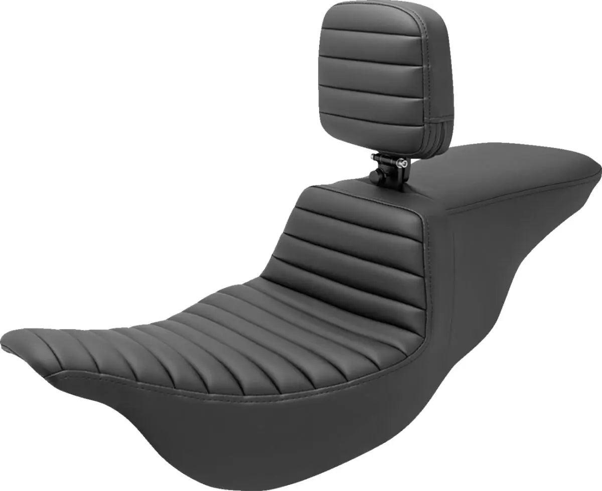 Saddlemen Tuck-n-Roll Tour Step Up Rider Backrest Seat Black - FREE UK Shipping, FREE 365 Day Returns | Moto Central