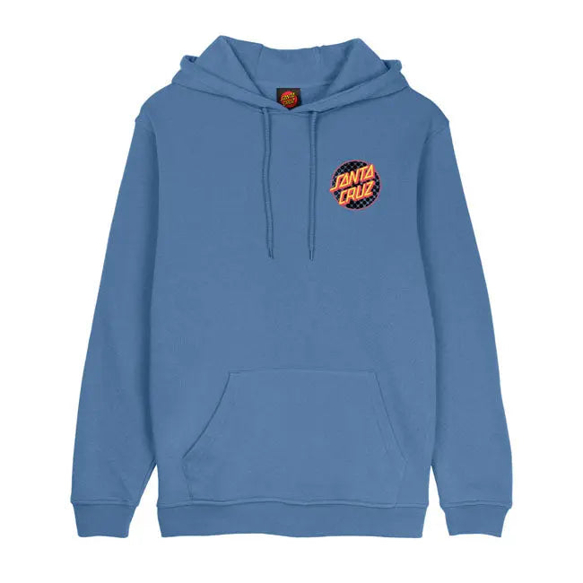 Santa Cruz Meyer Freestyle Dot Dusty Hoodie Blue  - FREE UK Shipping, FREE 365 Day Returns | Moto Central