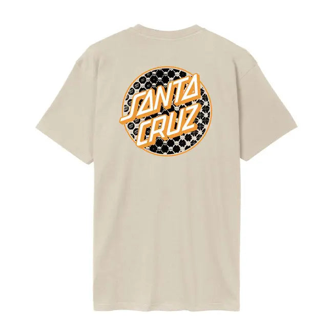 Santa Cruz Meyer Freestyle Dot T-Shirt Chalk  - FREE UK Shipping, FREE 365 Day Returns | Moto Central