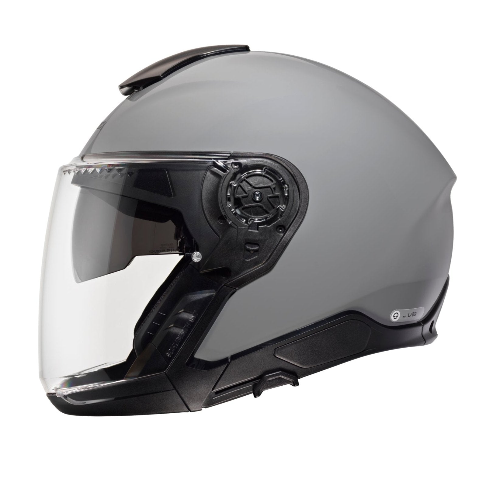 Schuberth J2 Open Face Helmet Gloss Concrete Grey