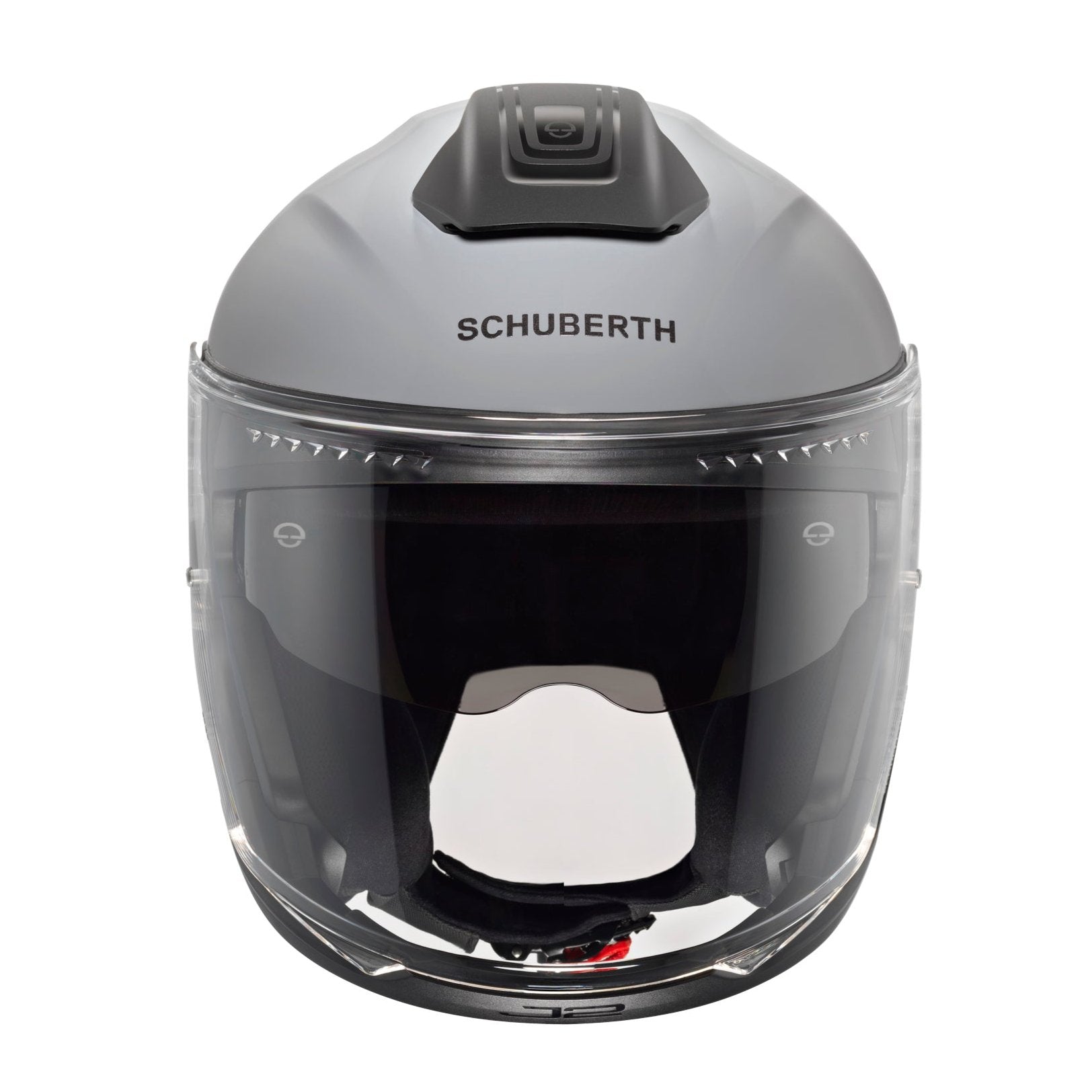 Schuberth J2 Open Face Helmet Gloss Concrete Grey