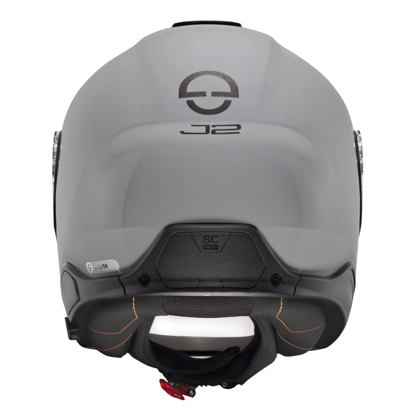 Schuberth J2 Open Face Helmet Gloss Concrete Grey