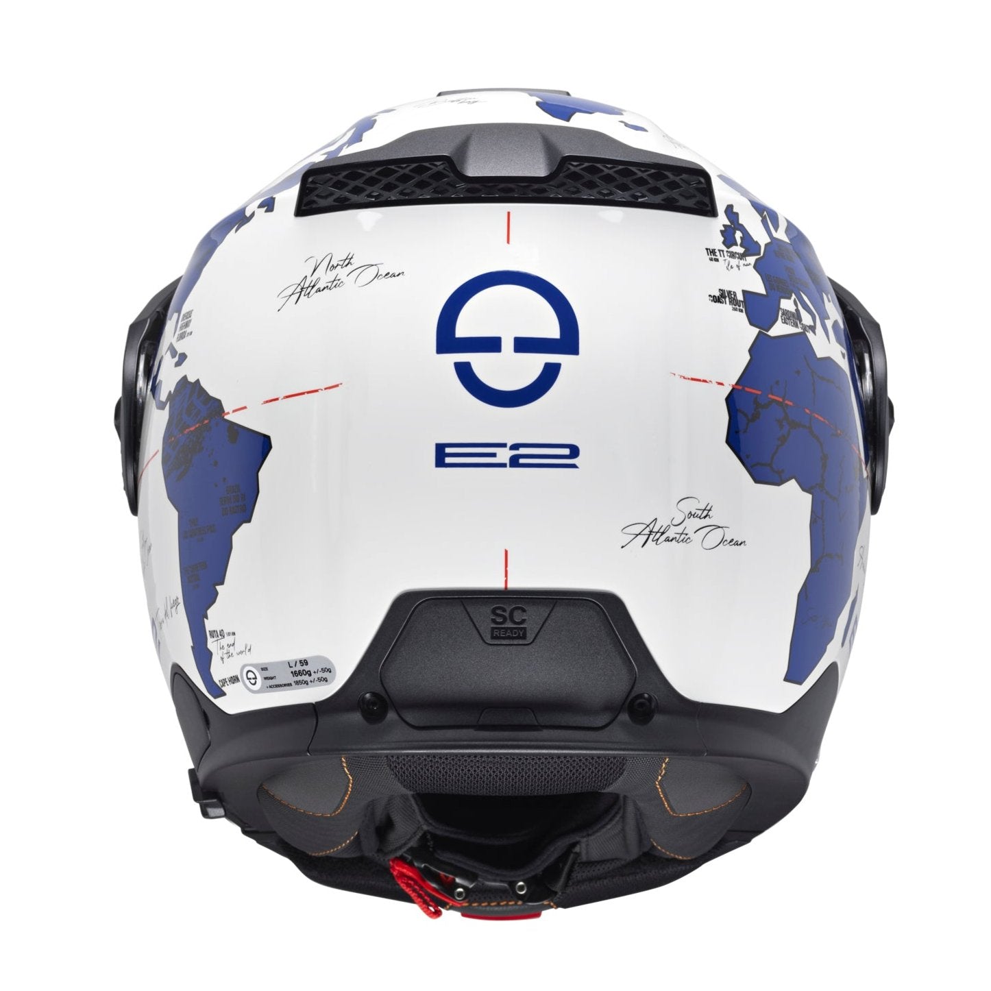 Schuberth E2 Atlas Flip-Up Helmet Blue