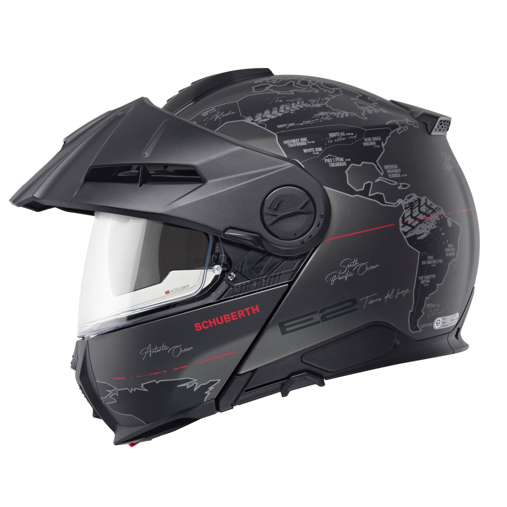 Schuberth E2 Atlas Flip-Up Helmet Anthracite