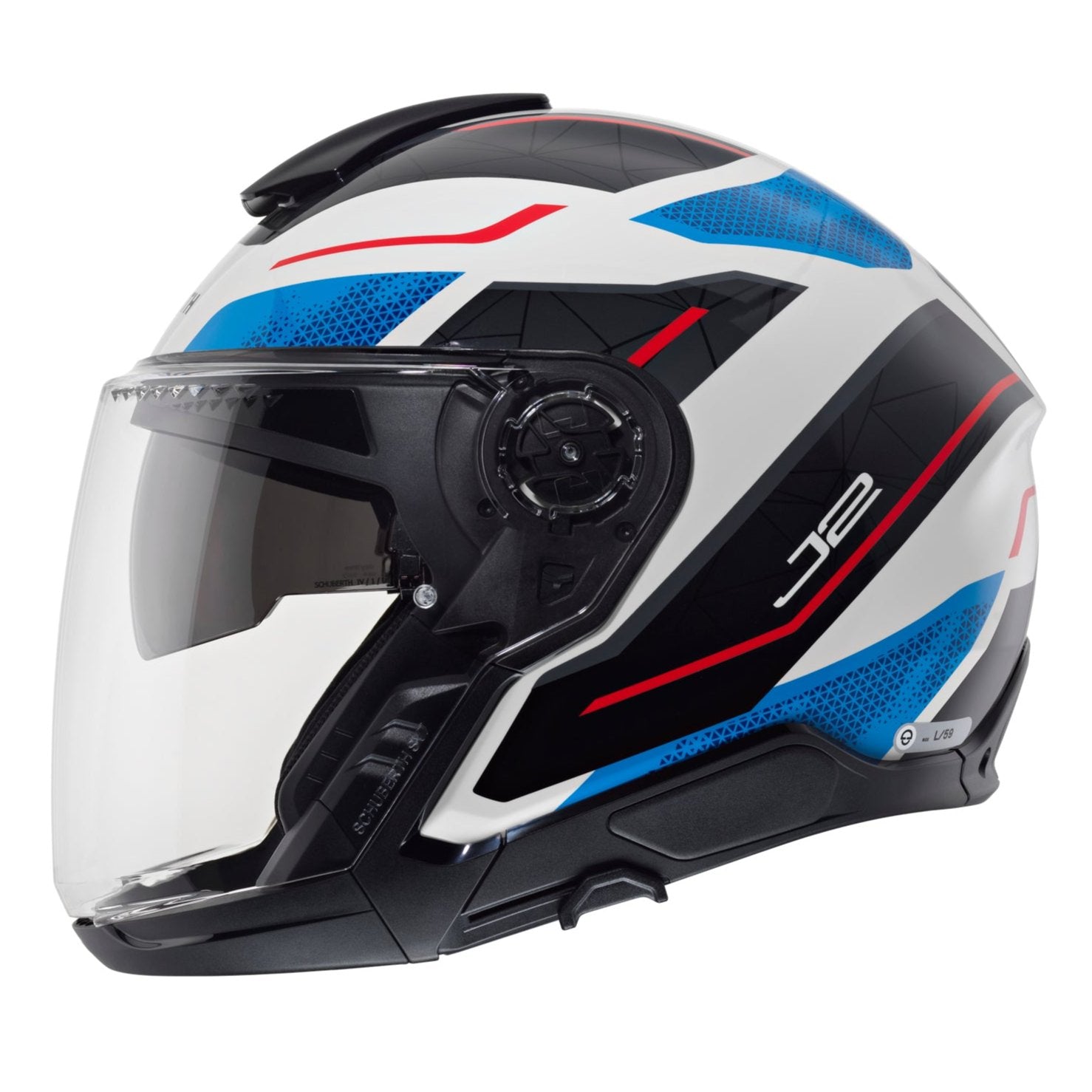 Schuberth J2 Open Face Helmet Sigma Blue