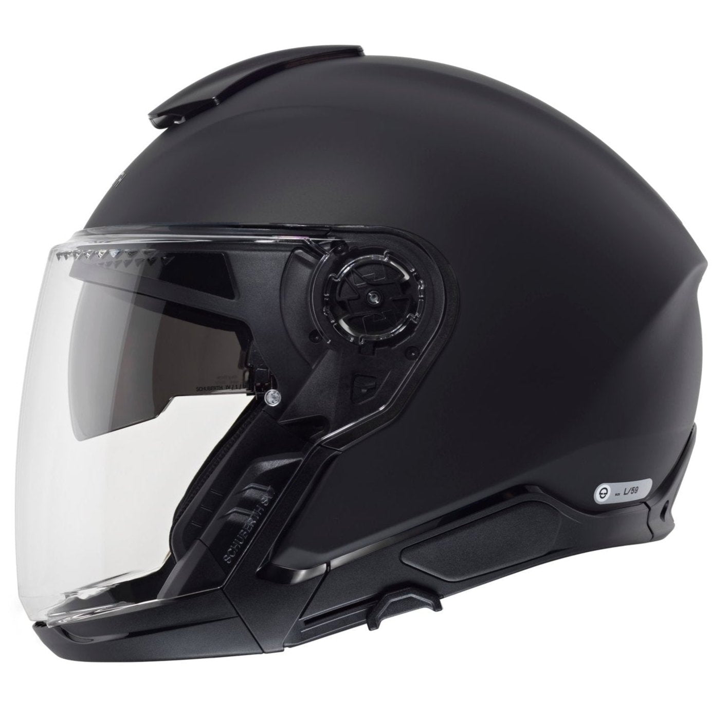 Schuberth J2 Open Face Helmet Matt Black