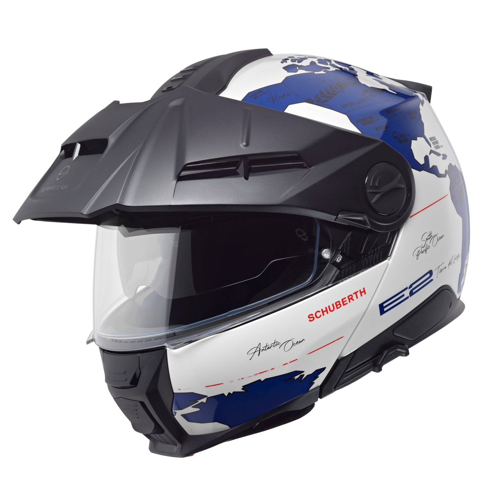 Schuberth E2 Atlas Flip-Up Helmet Blue