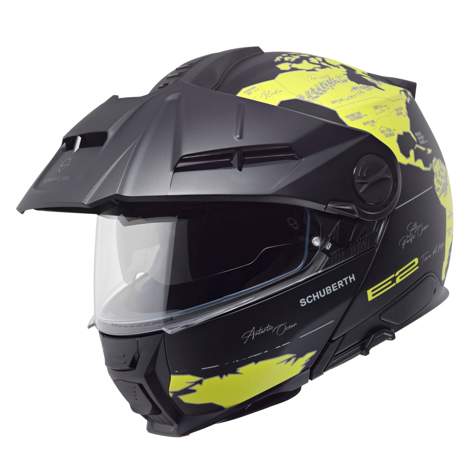 Schuberth E2 Atlas Flip-Up Helmet Yellow