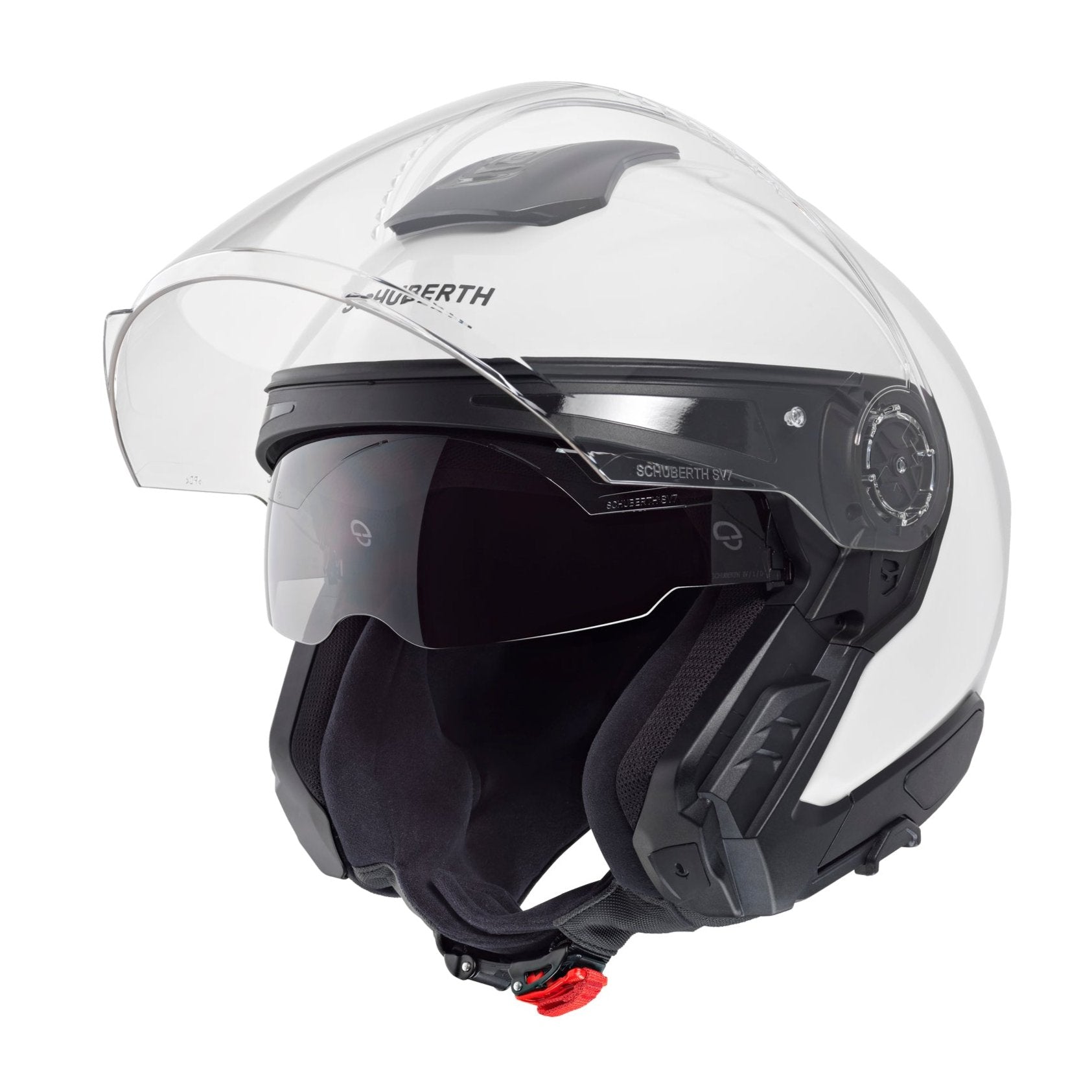 Schuberth J2 Open Face Helmet Gloss White