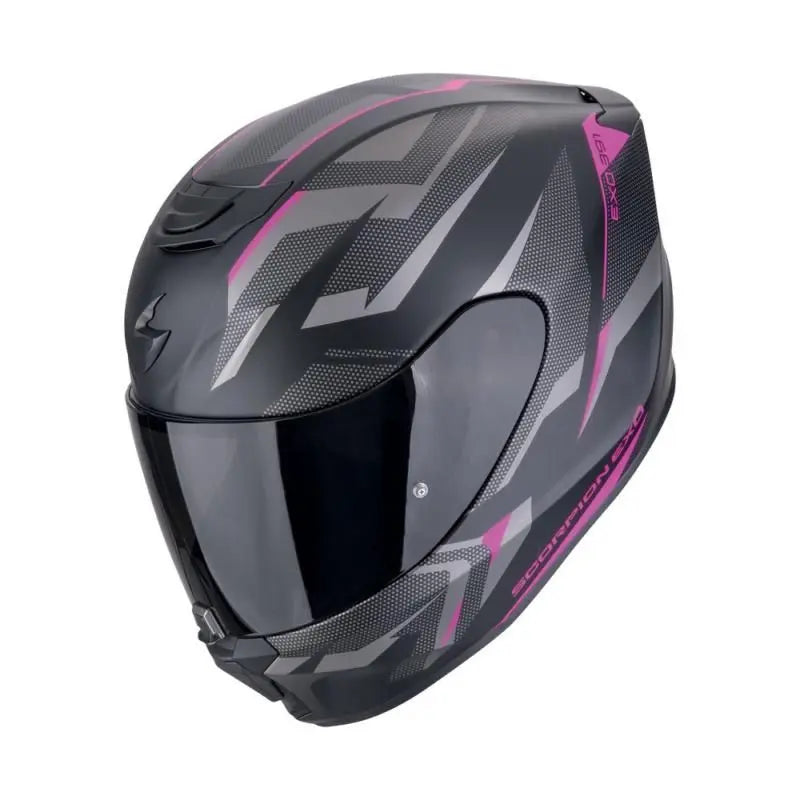 Scorpion EXO 391 Aaxo Black / Pink FREE UK Delivery, FREE 365 Day Returns | Moto Direct