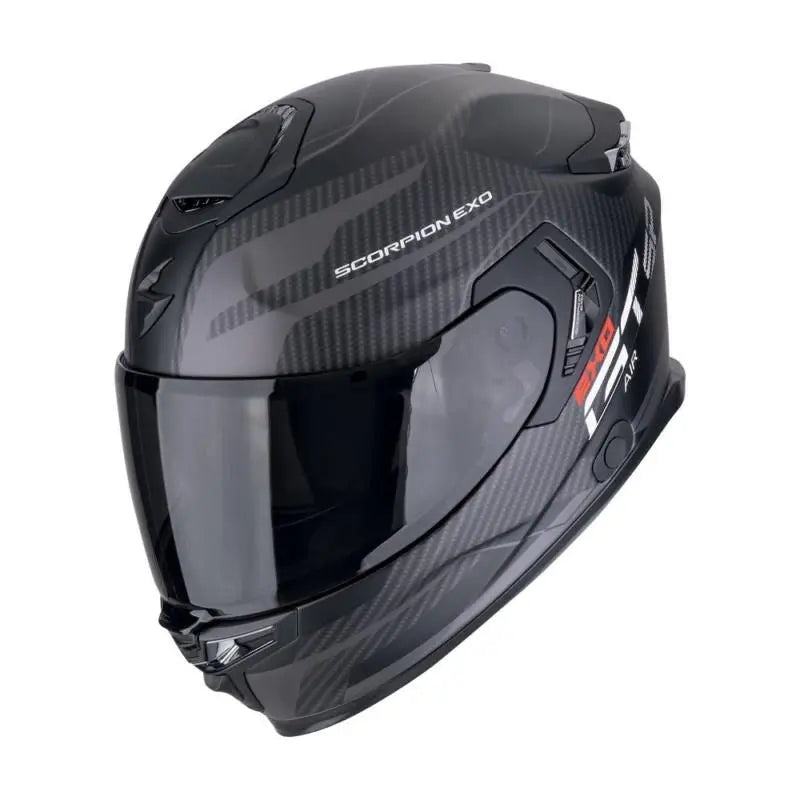 Scorpion EXO-GT SP Air Flex Black / Silver  - FREE UK Shipping, FREE 365 Day Returns | Moto Central