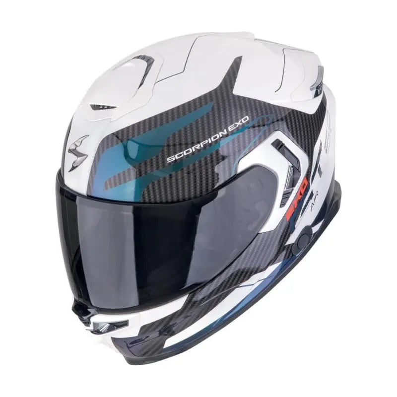 Scorpion EXO-GT SP Air Flex White / Chamaleon  - FREE UK Shipping, FREE 365 Day Returns | Moto Central