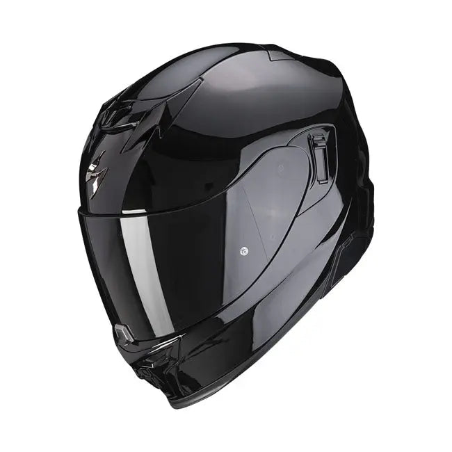 Scorpion Exo-520 Evo Air Full Face Helmet Black  - FREE UK Shipping, FREE 365 Day Returns | Moto Central