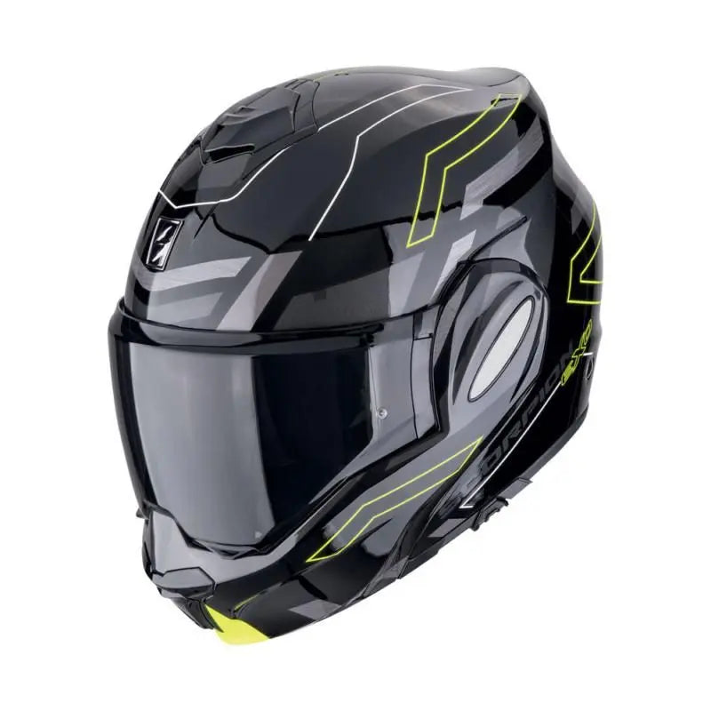 Scorpion Exo-Tech Conquer Black / Yellow  - FREE UK Shipping, FREE 365 Day Returns | Moto Central