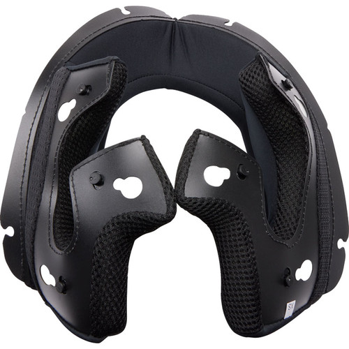 AGV K1 / K1-S Cheek Pads Black  - FREE UK Shipping, FREE 365 Day Returns | Moto Central