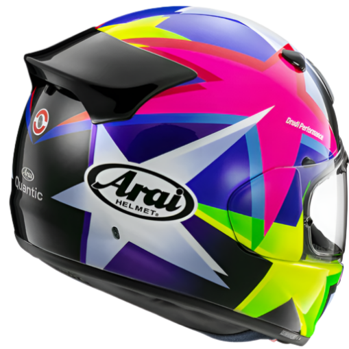 Arai Quantic Full Face Helmet Star - FREE UK Shipping, FREE 365 Day Returns | Moto Central