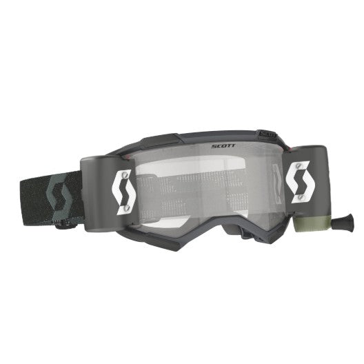 Scott Fury WFS Goggles Black / Clear Works  - FREE UK Shipping, FREE 365 Day Returns | Moto Central