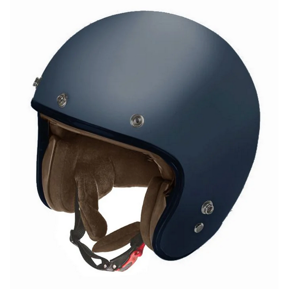 Garibaldi G02X Vintage Open Face Helmet Matt Blue