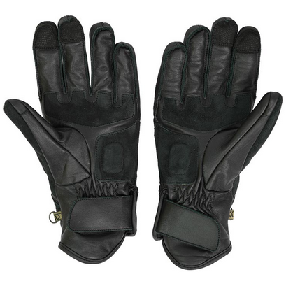 ByCity Cafe 3 Leather Gloves Black