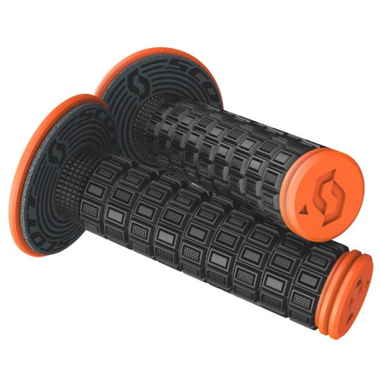 Scott Mellow + Donut Grips Black / Neon Orange  - FREE UK Shipping, FREE 365 Day Returns | Moto Central