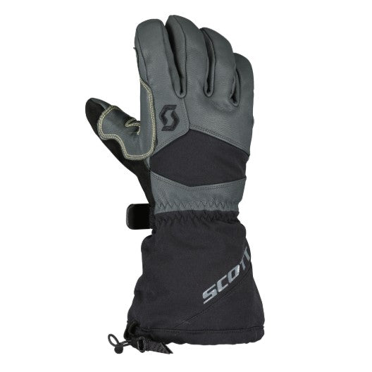 Scott Explorair Plus Long Gore-Tex Gloves Dark Grey / Black  - FREE UK Shipping, FREE 365 Day Returns | Moto Central