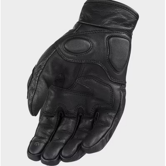 LS2 Rust Leather Gloves Black  - FREE UK Shipping, FREE 365 Day Returns | Moto Central