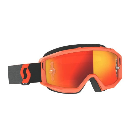 Scott Primal Goggles Orange / Black / Orange / Chrome Works  - FREE UK Shipping, FREE 365 Day Returns | Moto Central