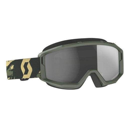 Scott Primal Sand Dust Goggles Camo Kaki / Dark Grey  - FREE UK Shipping, FREE 365 Day Returns | Moto Central