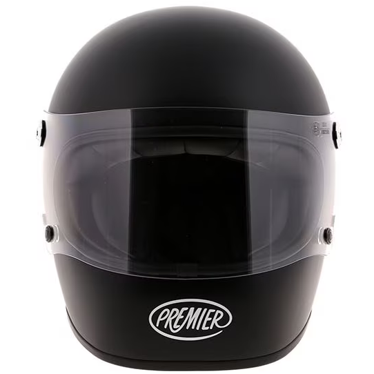 Premier Trophy U9 Full Face Helmet Matt Black  - FREE UK Delivery - Moto Central