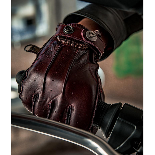 ByCity Second Skin Ladies Leather Gloves Garnet