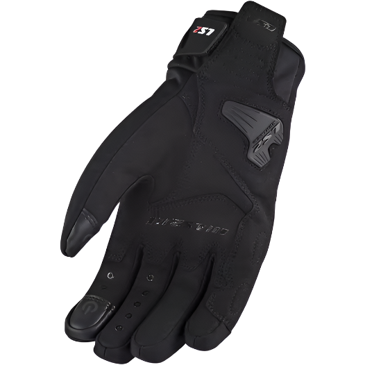 LS2 Jet 2 Ladies Textile Gloves Black  - FREE UK Shipping, FREE 365 Day Returns | Moto Central