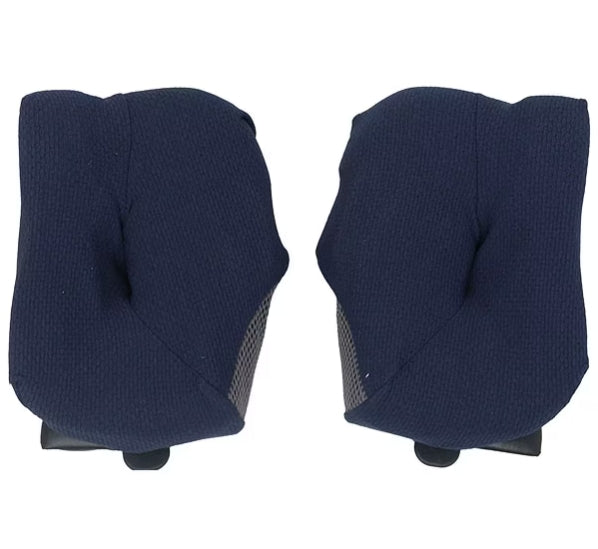 Arai Anti Microbial Cheek Pads Blue For RX 7V Evo Helmets - FREE UK Shipping, FREE 365 Day Returns | Moto Central