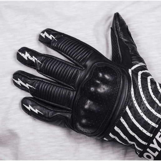 Holy Freedom Ipnotico Leather Gloves Black