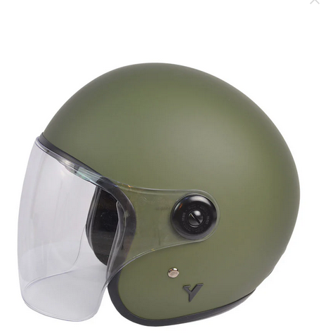 ByCity The City R22.06 Open Face Helmet Matt Green