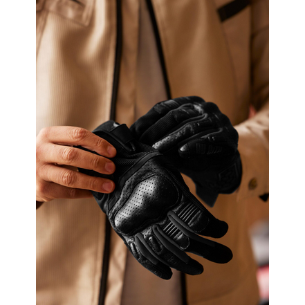 ByCity Tokio Leather Gloves Black